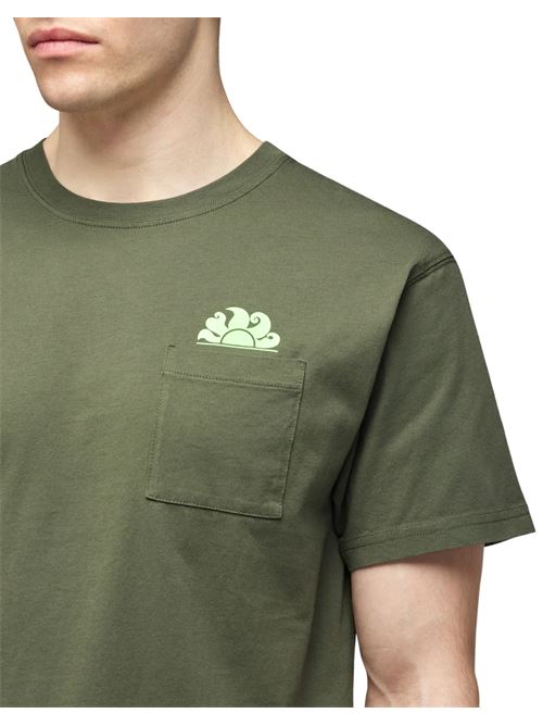 t-shirt Sundek | M609TEJ780030201 VERDE